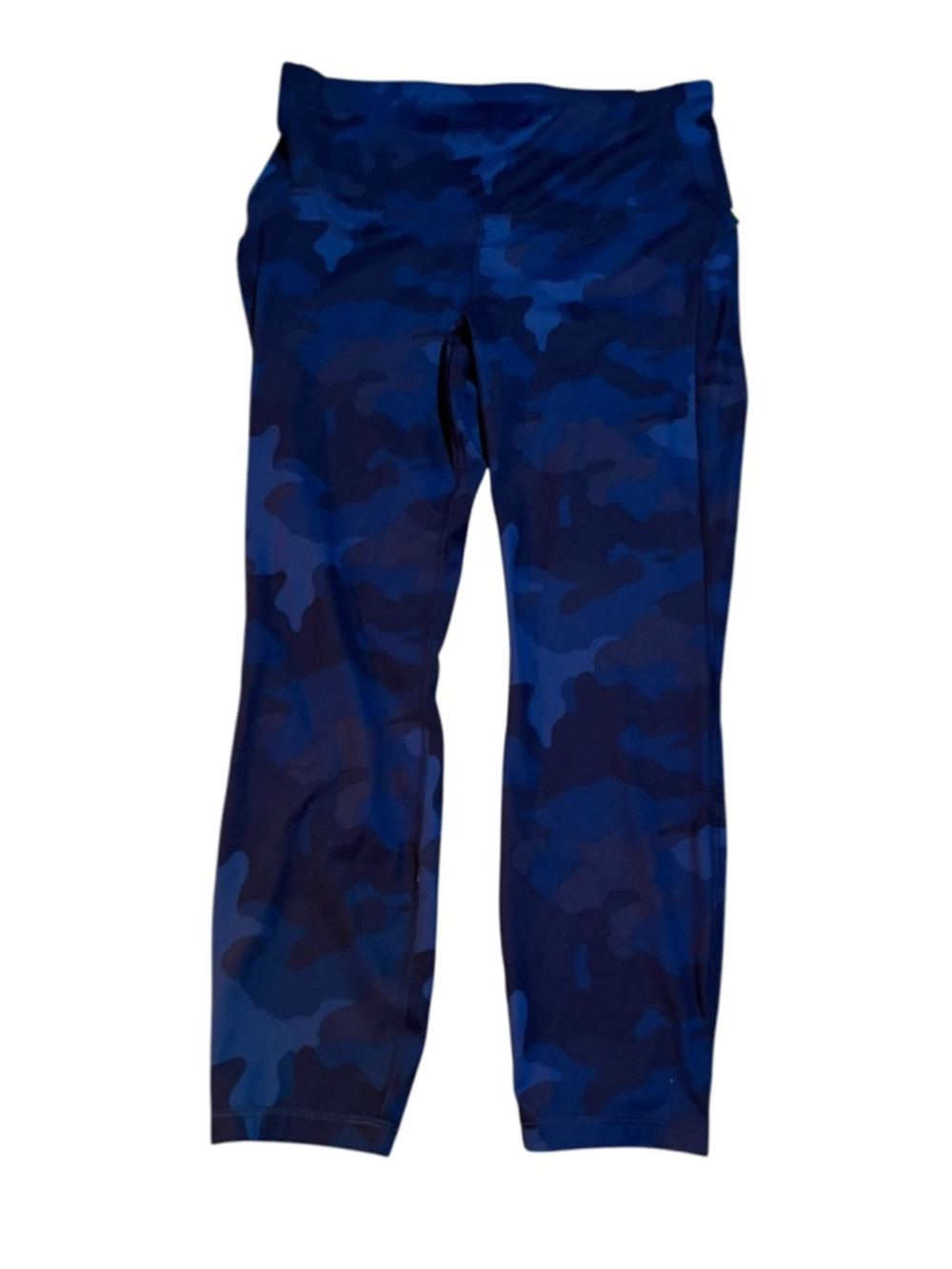 NWT All in Motion Blue Camo Contour Power Waist Leggings Women’s Size XL